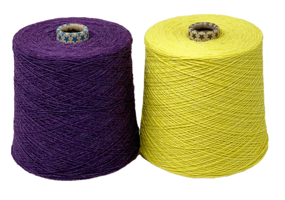 Bespoke Design: Purple & Yellow - Kerr Design - Handmade Dog Collar