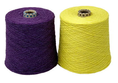 Bespoke Design: Purple & Yellow - Kerr Design - Handmade Dog Collar
