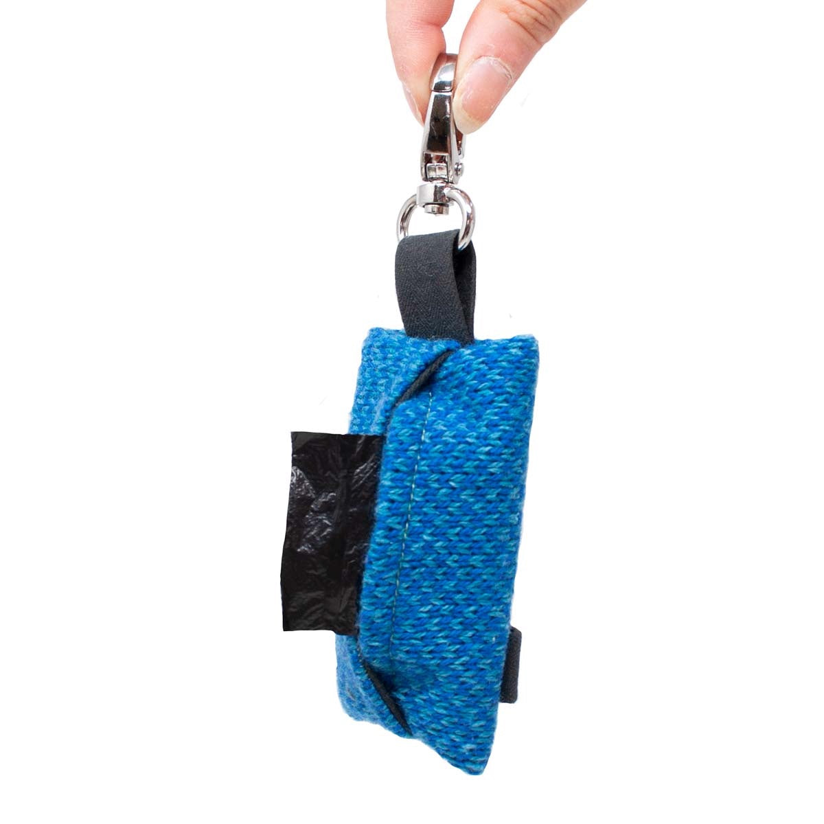 Royal Blue & Turquoise - Harris Design - Poo Bag Holder