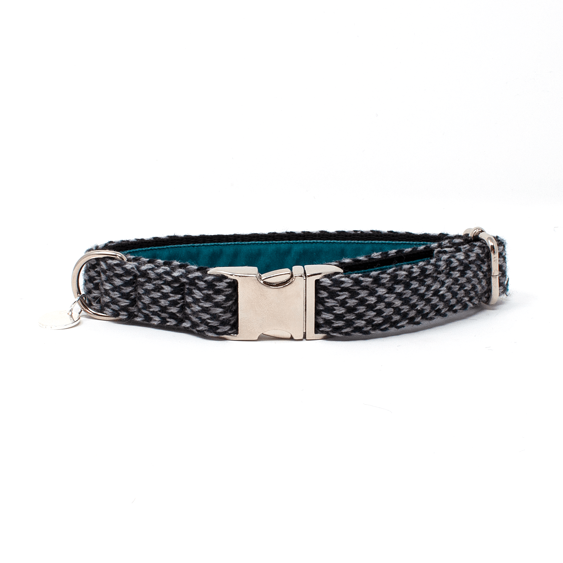 Black & Grey - Harris Design - Handmade Dog Collar