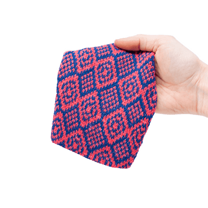 Bespoke Design: Geranium & Navy - Barclay Design - Handmade Dog Collar
