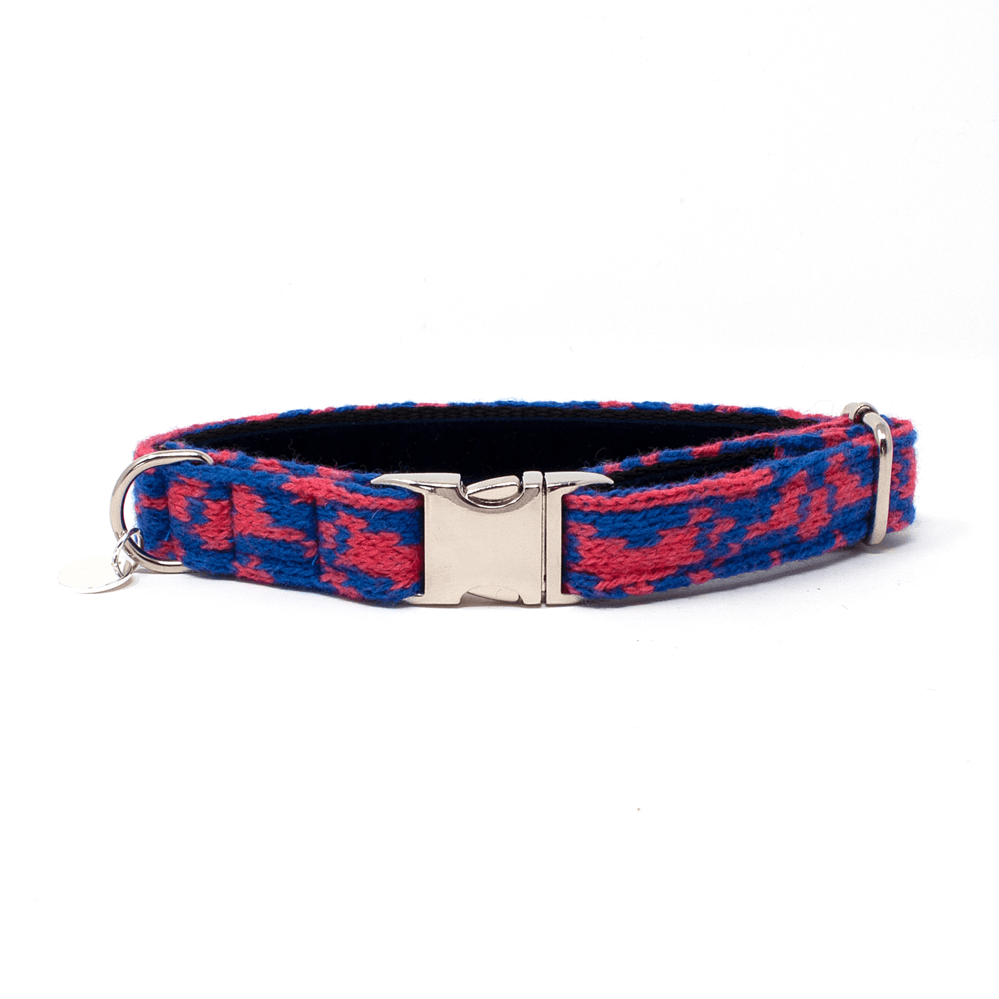 Royal Blue & Geranium - Kerr Design - Handmade Dog Collar