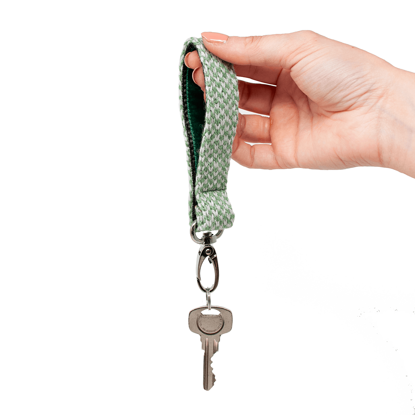 Green & Dove - Harris Design - Handmade Key Ring
