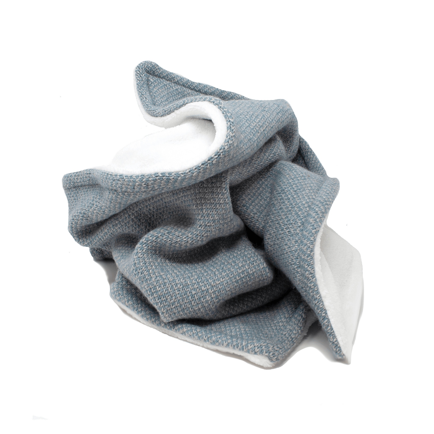 Ice Blue & Dove - Harris Design - Luxury Dog Blanket