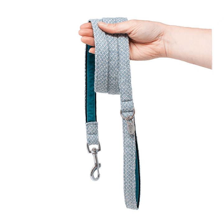 Ice Blue & Dove - Harris Design - Luxury Dog Harness