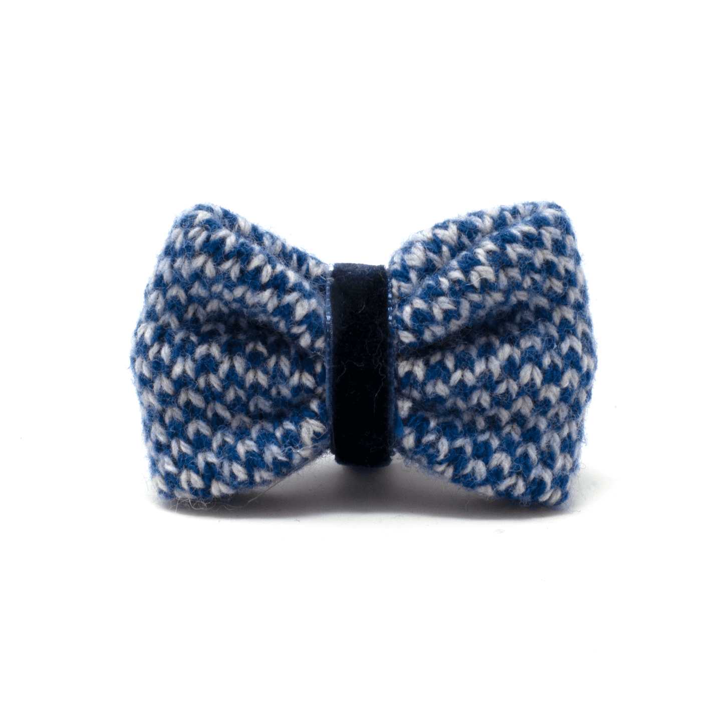 Bespoke Design: Navy & Dove - Harris Design - Handmade Dog Collar