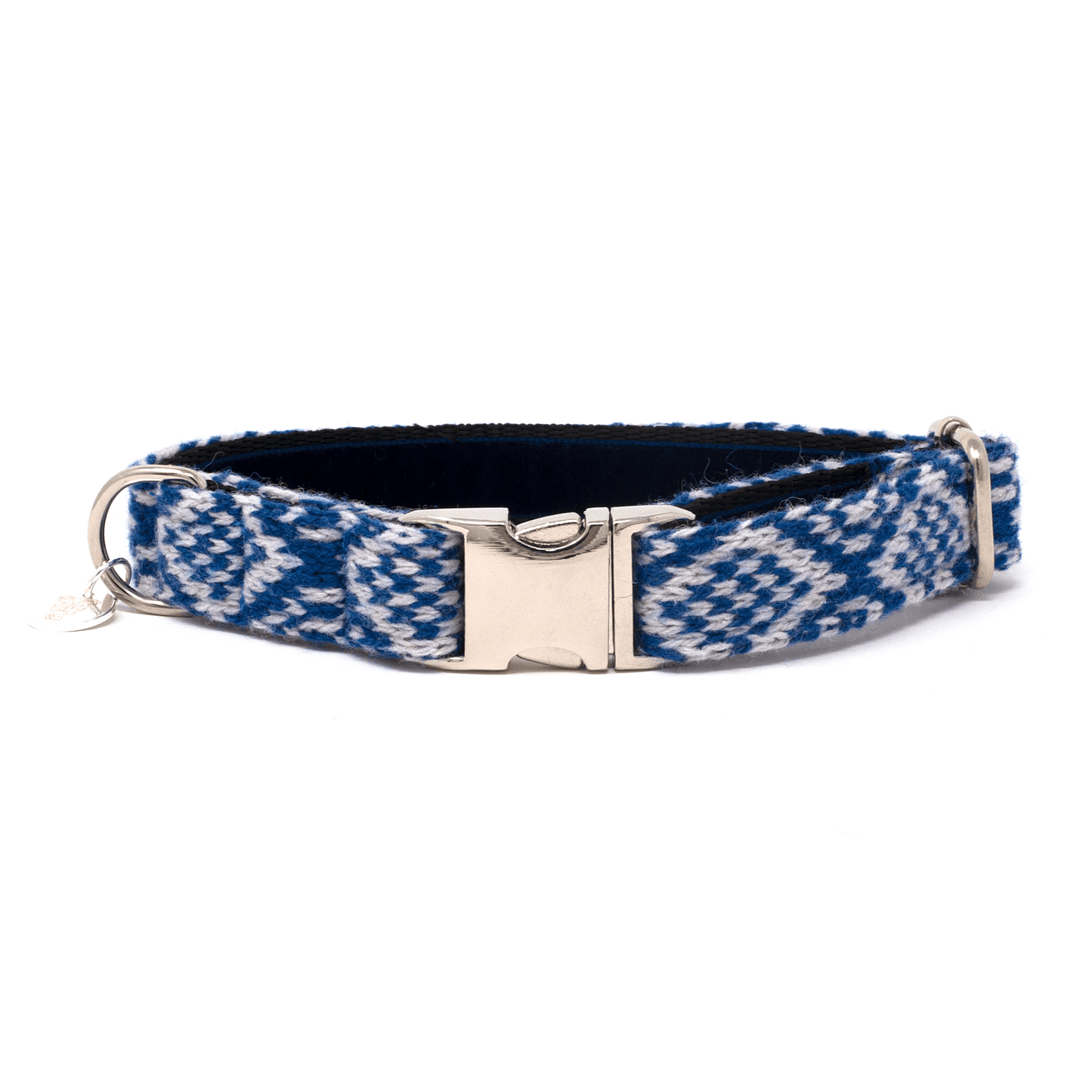 Navy & Dove - Barclay Design - Handmade Dog Collar