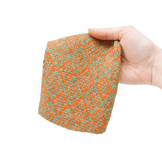Bespoke Design: Orange & Green - Barclay Design - Handmade Dog Collar