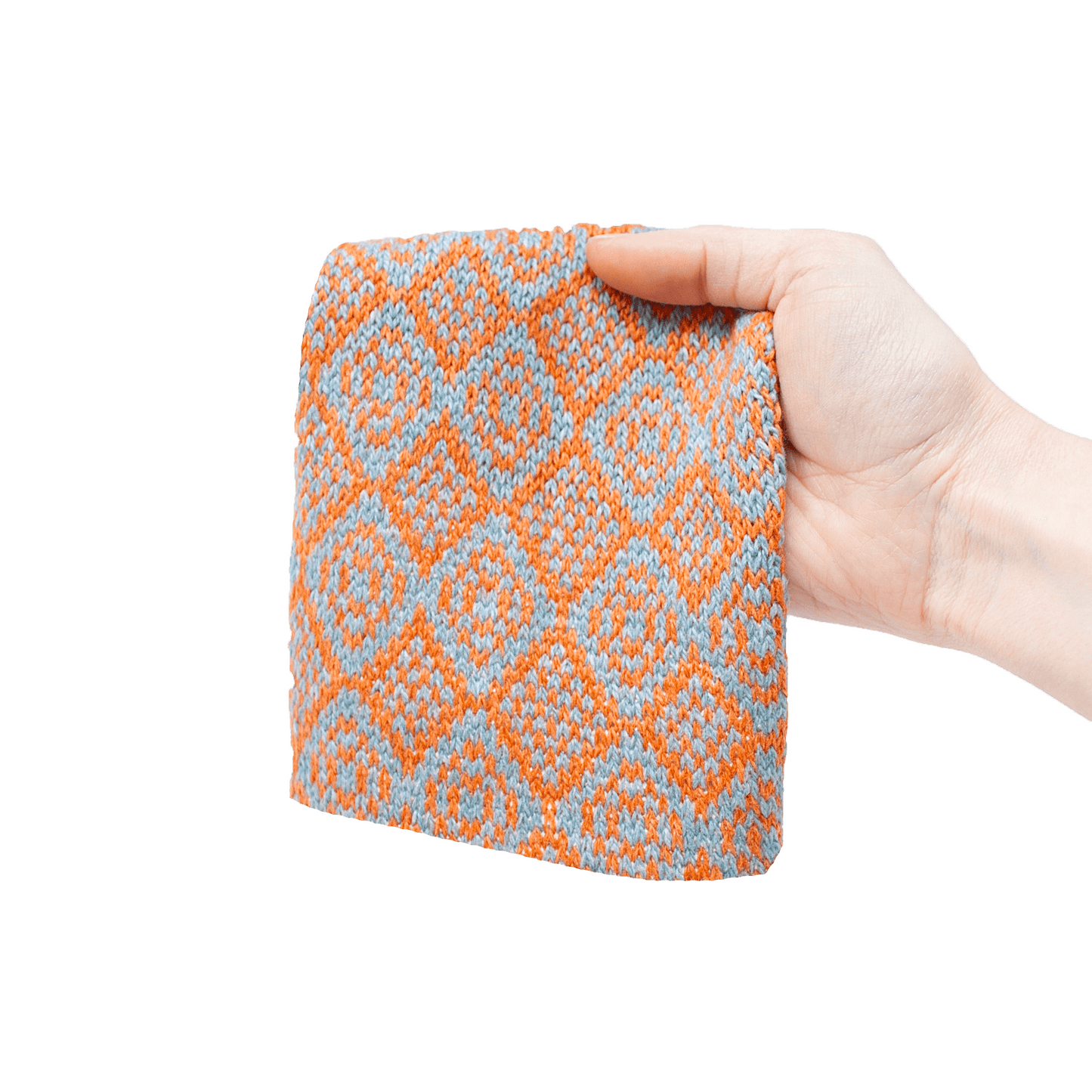 Bespoke Design: Ice Blue & Orange - Barclay Design - Luxury Dog Harness