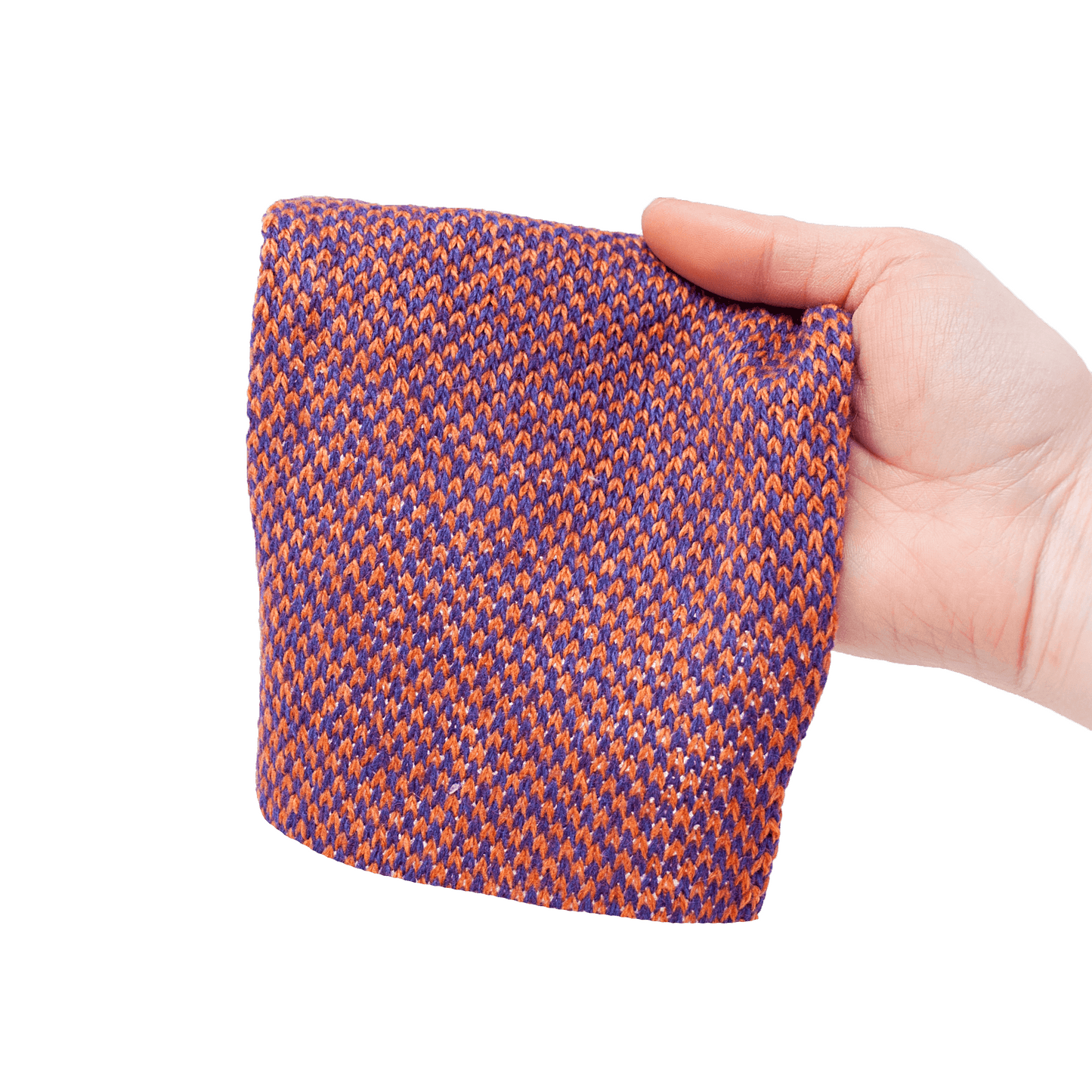Bespoke Design: Purple & Orange - Harris Design - Handmade Dog Collar