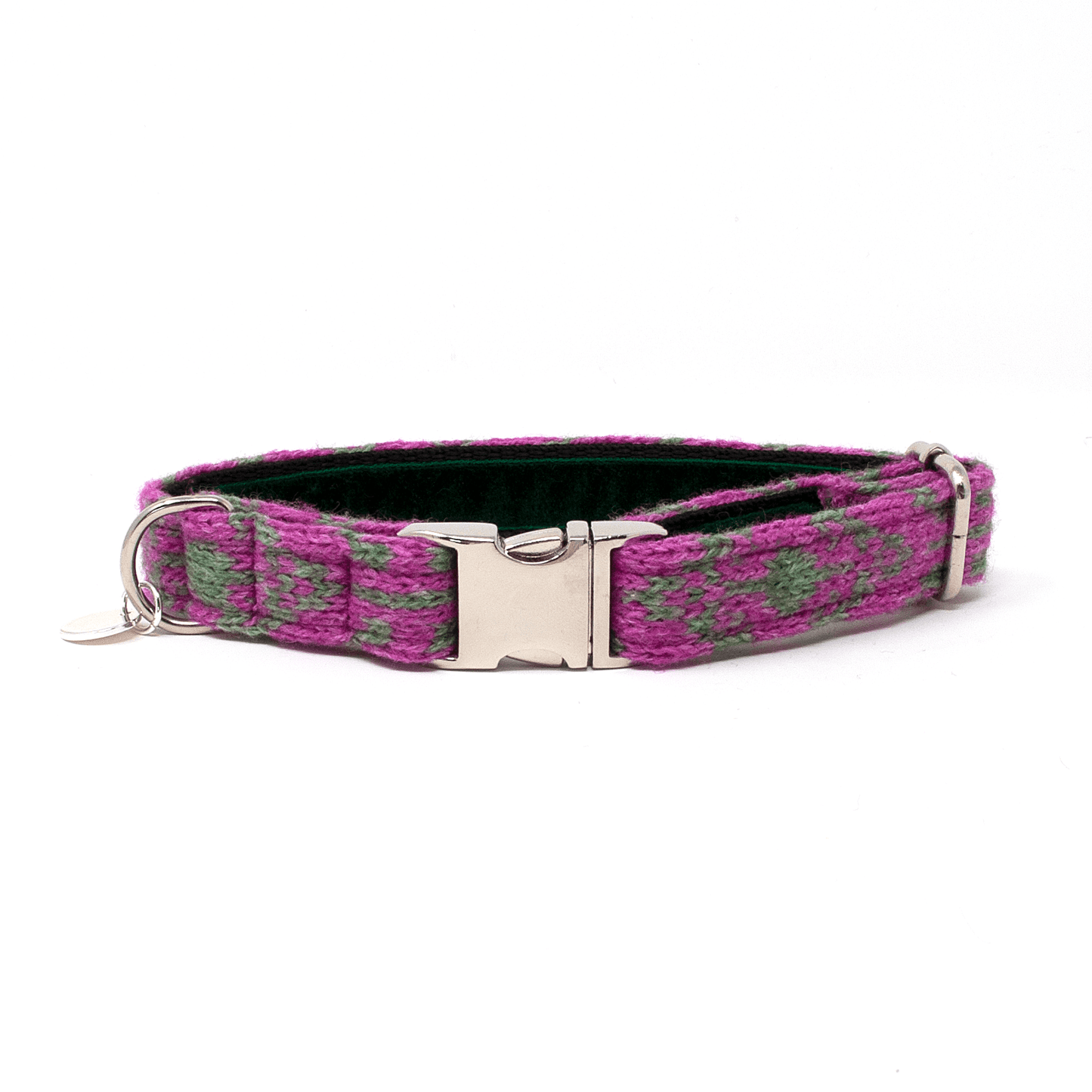 Bespoke Design: Pink & Green - Kerr Design - Handmade Dog Collar