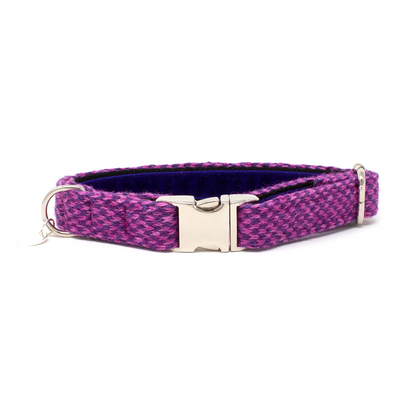Pink & Purple - Harris Design - Handmade Dog Collar