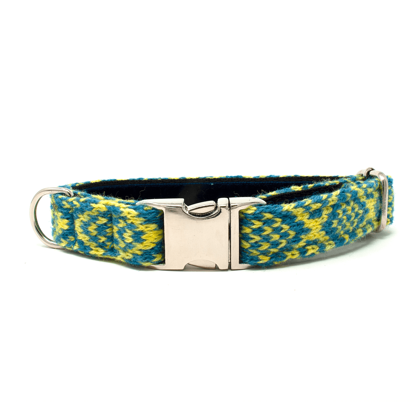Bespoke Design: Turquoise & Yellow - Barclay Design - Handmade Dog Collar