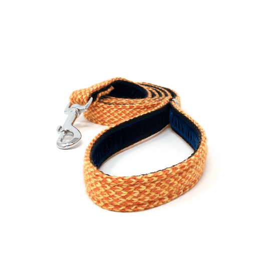 Yellow & Orange - Harris Design - Luxury Dog Lead